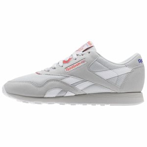 Adidasy Damskie Reebok Classic Nylon Szare/Różowe PL 82LCMQN